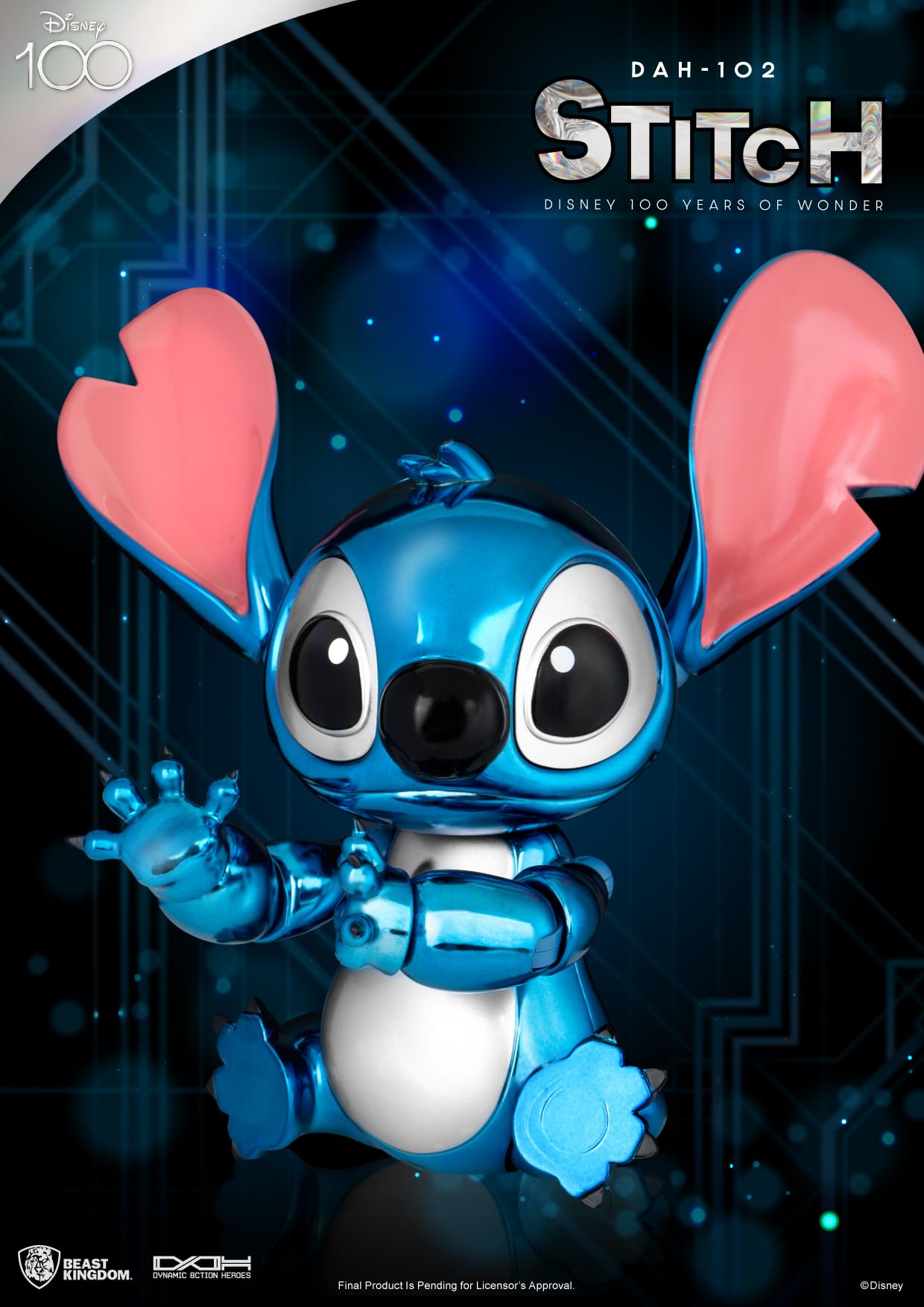 Amazon.com: Disney 100 Years of Wonder: Stitch DAH-102 Dynamic 8 