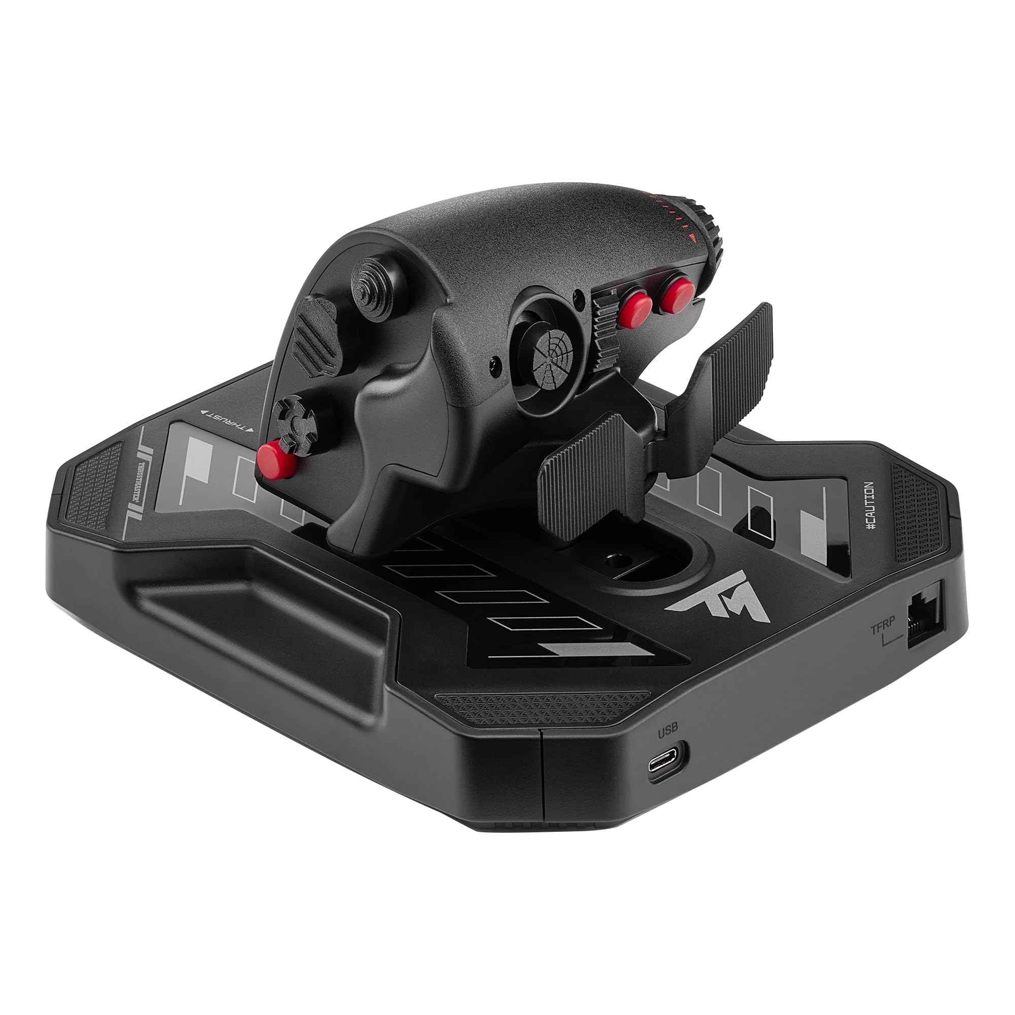 Thrustmaster Sol-R 6 Throttle - Manetta Indipendente per Simulatori di Volo, Controller Premium per PC con Sensori Magnetici