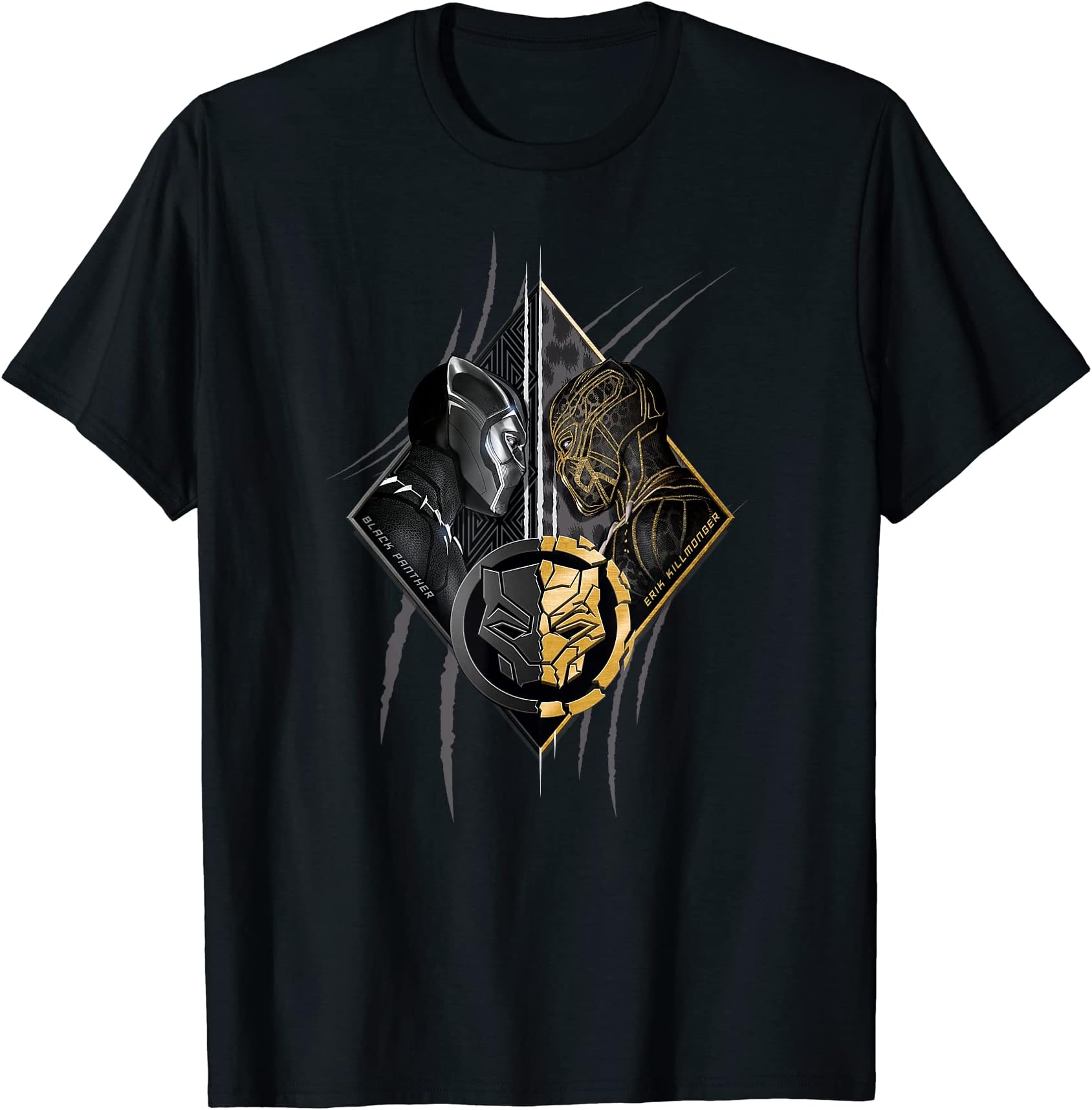 MarvelBlack Panther vs Killmonger T-Shirt