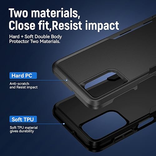 Miniatura 6 de Asuwish Funda de teléfono para Samsung Galaxy A32 5G 2021 de 6.5 pulgadas con cubierta protectora de pantalla y delgada híbrida de cuerpo completo,