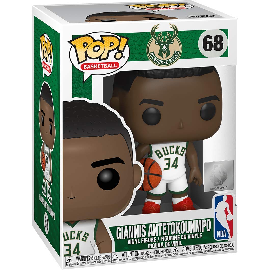 Amazon.com: Funko Pop! NBA: Milwaukee Bucks Giannis Antertokounmpo