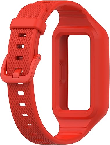 Miniatura 6 de Senter Bandas de reloj de goma y caja para Huawei Band 7 caso, banda de reloj de silicona para reloj inteligente Honor Band 7