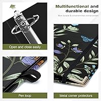 Vista 243 de Ospelelf Mini 3 Ring Binder, 2 Inch, Cute Pink Marble Binder for 5.5" x 8.5" with 5 Tab Dividers, File Folder Labels and Low Profile Clipboards