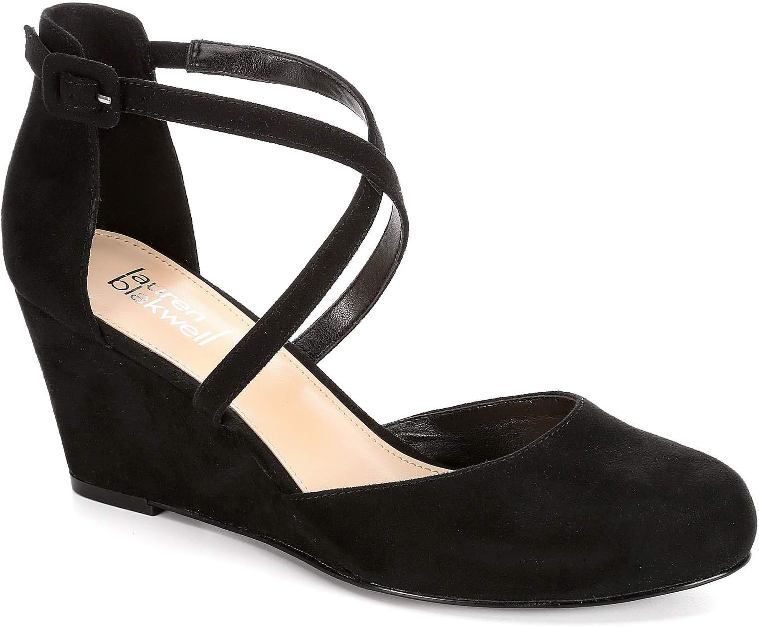 Lauren Blakwell Womens Ginna Wedge Pump Shoes