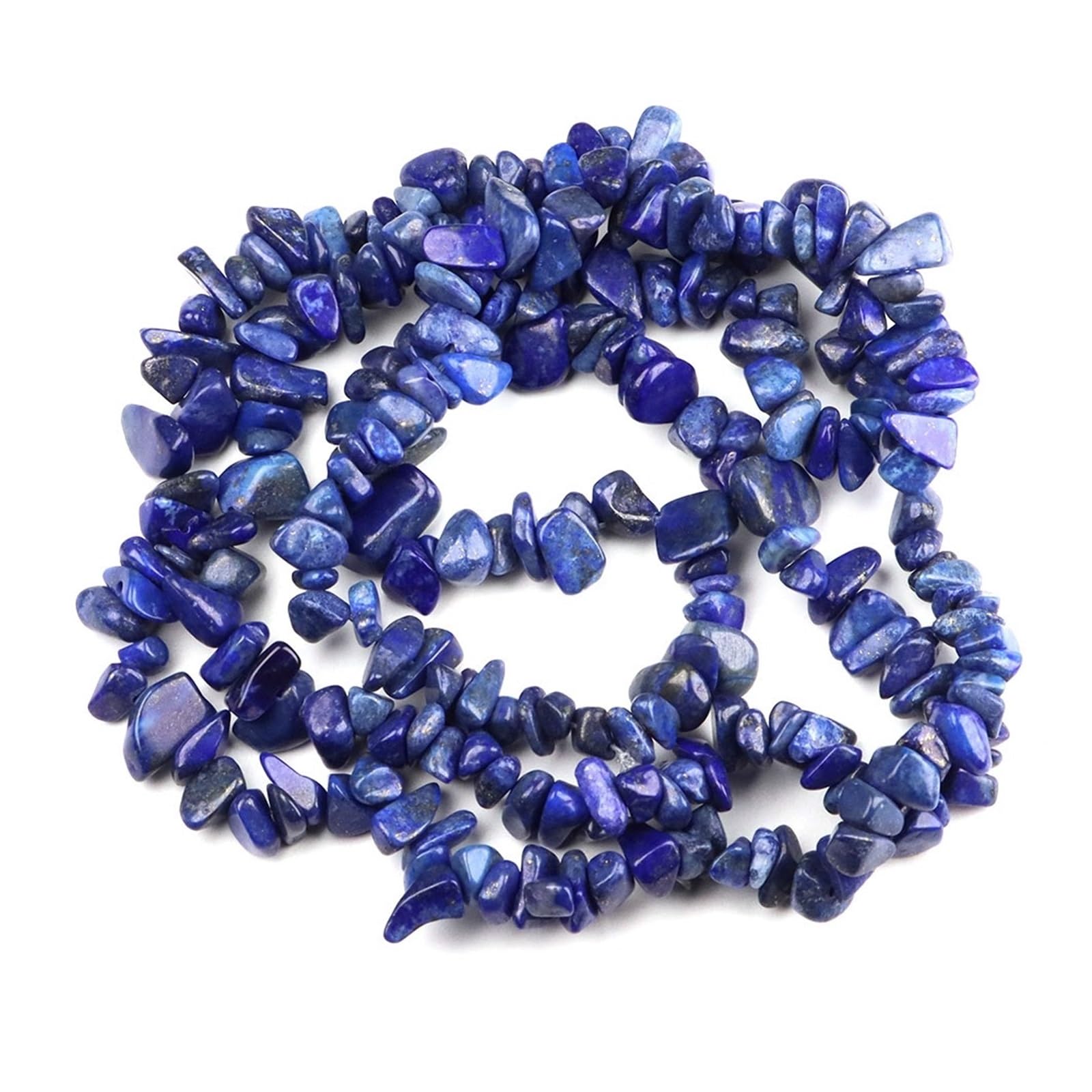 Perles de gravier en malachite naturelle pour création bijoux DIY 80cm