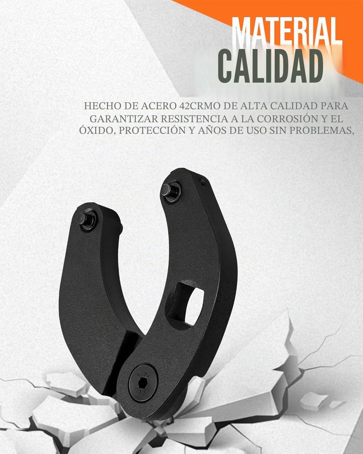 1266 Llave de tuerca ajustable universal para cilindros hidráulicos en la mayoría de los equipos agrícolas y de construcción