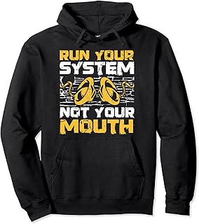 Run Your System Not Your Mouth Car Audio Technician Pullover Hoodie