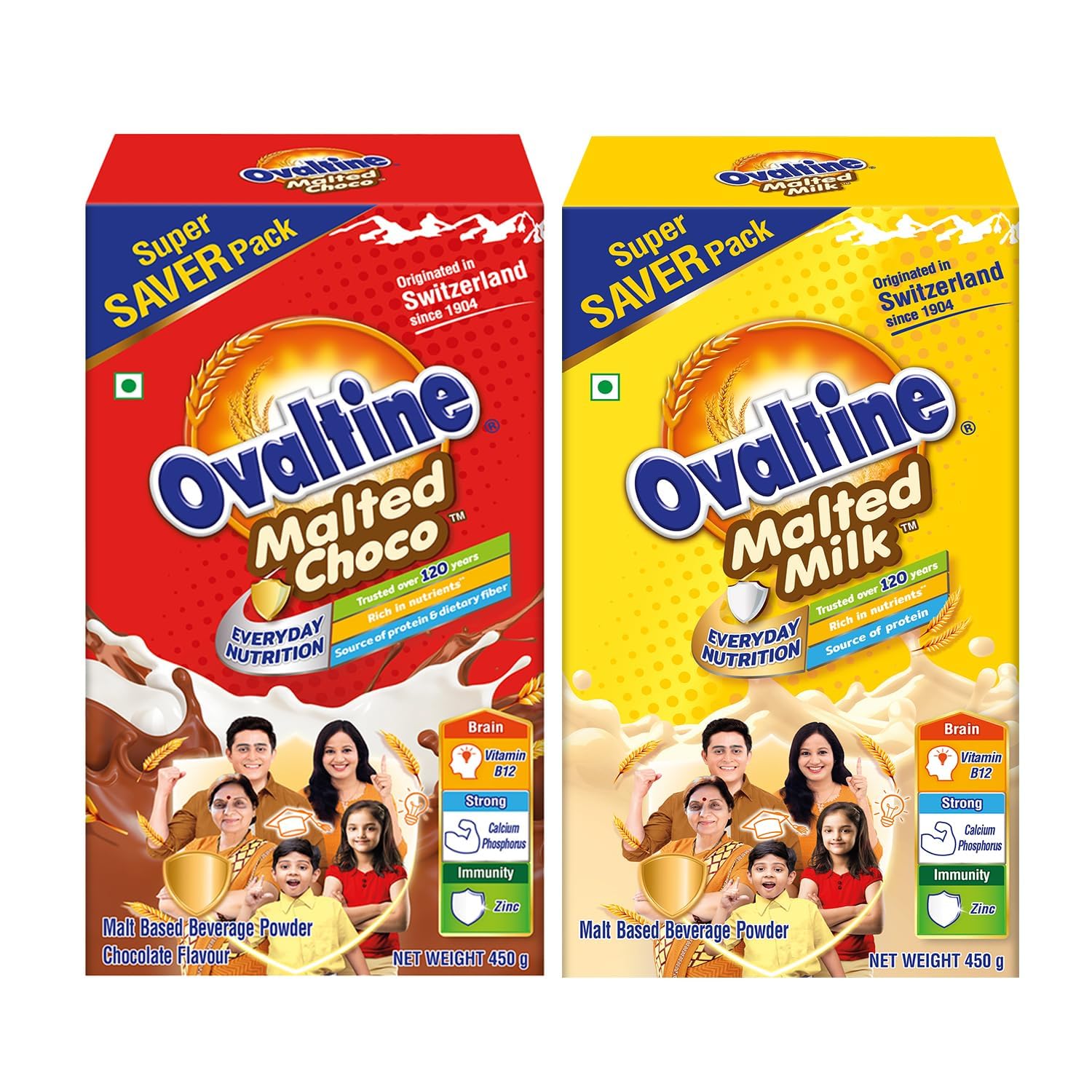 OVALTINE Malted Health Drink Chocolate Flavour Powder, Nutrition Drink Powder, Rich Malt & Cocoa Taste, Tasty Milk Mix Drink, Daily Energy & Growth Beverage for Kids & Adults, 450g (Pack of 2) — Amazon image 7