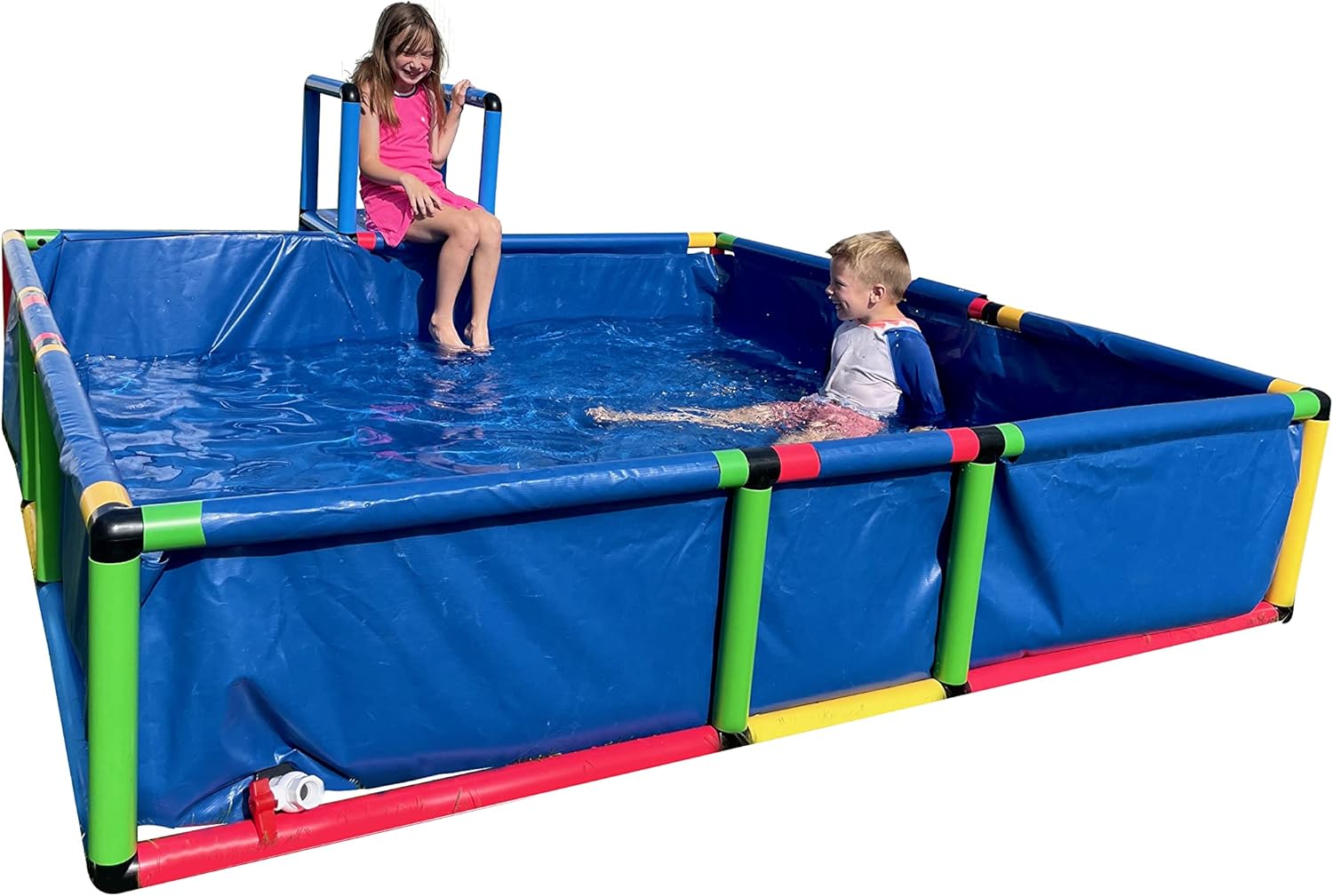 Black Friday Sale 2022 Funphix Build 'n' Splash Buildable Swimming Pool