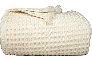 The Fine Living Co. Waffle Throw Blanket: Cozy Indulgence for Every Season