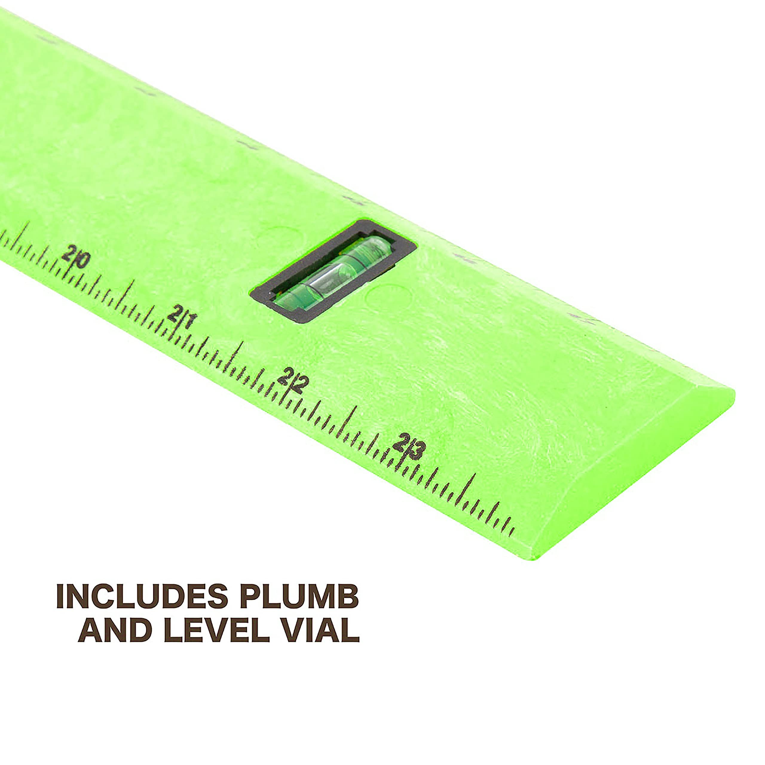 Mayes 48" Polystyrene Level Ruler - Made in USA -3
