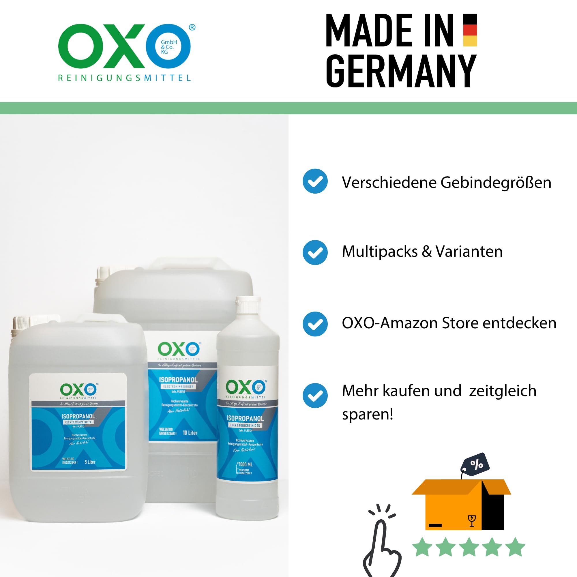 Sanitärkraftreiniger Konzentrat für starke Verkalkungen & Ablagerungen frischer Duft Bad Küche Sanitär Reinigungsmittel 10 L 1er Pack