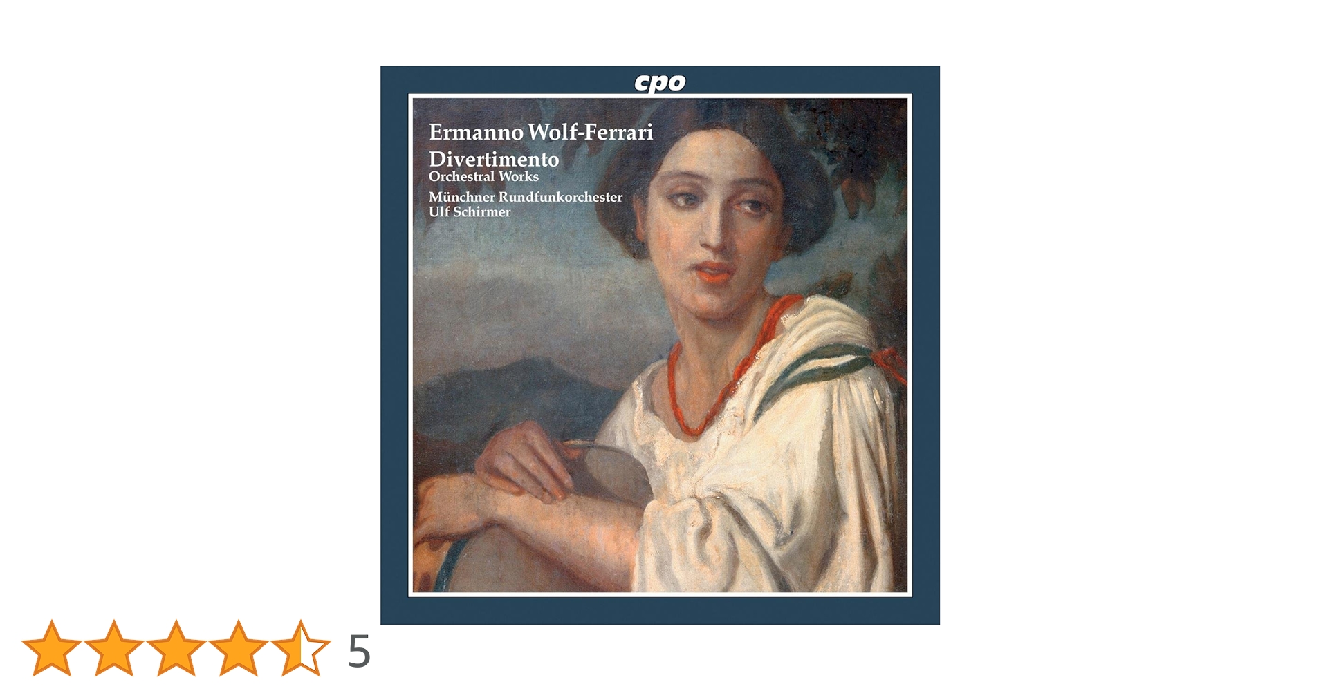 【中古】 ヴォルフ＝フェラーリ：管弦楽曲集/ＣＤ/UCCD-9071 中古】 ヴォルフ＝フェラーリ：管弦楽曲集/CD/UCCD-9071 中古