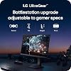 LG 27G810A-B 27 inç Ultragear 4K UHD (3840 x 2160) IPS Oyun Monitörü, Çift Modlu UHD 180Hz veya FHD 360Hz, 1ms, NVIDIA G-Sync, AMD FreeSync Premium, VESA DisplayHDR 400, HDMI 2.1, Siyah