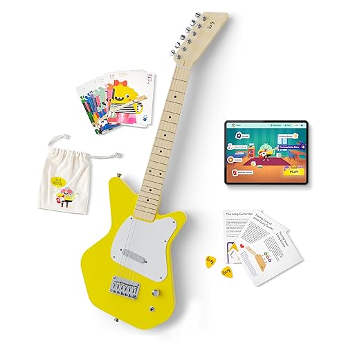 Loog Pro VI Guitare électrique pour enfants débutants à partir