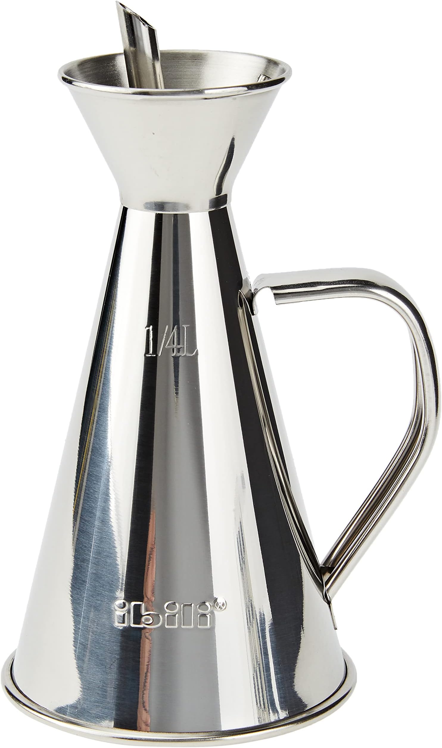 Oil Can, Stainless Steel, Silver, 250 ml