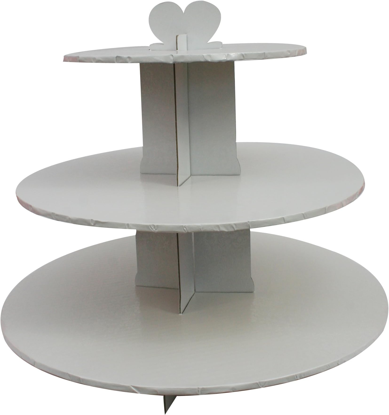 3 Tier Cupcake Stand, White