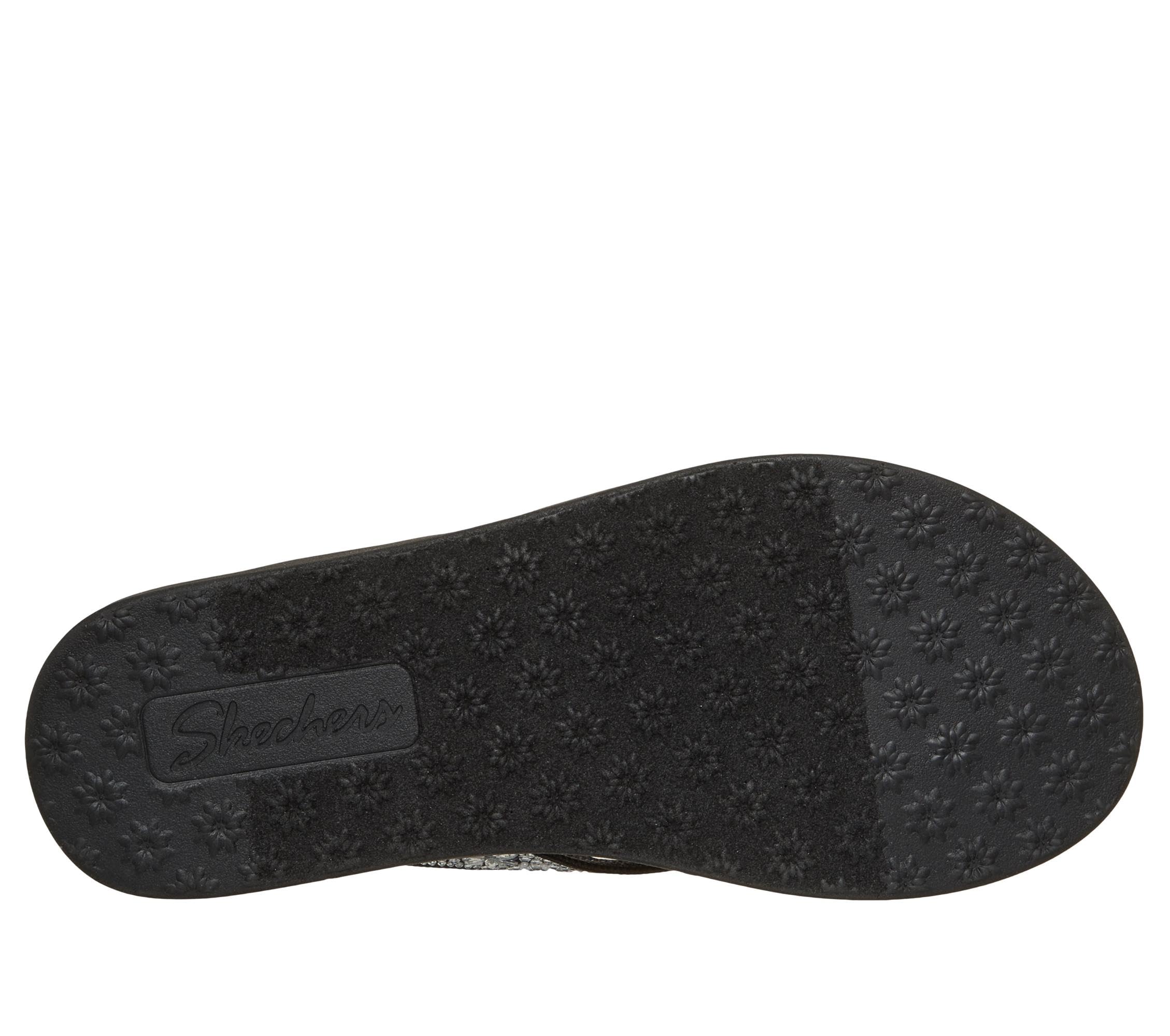Skechers Meditation Luxe - Floral Rhinestone Sandali bassiDonna