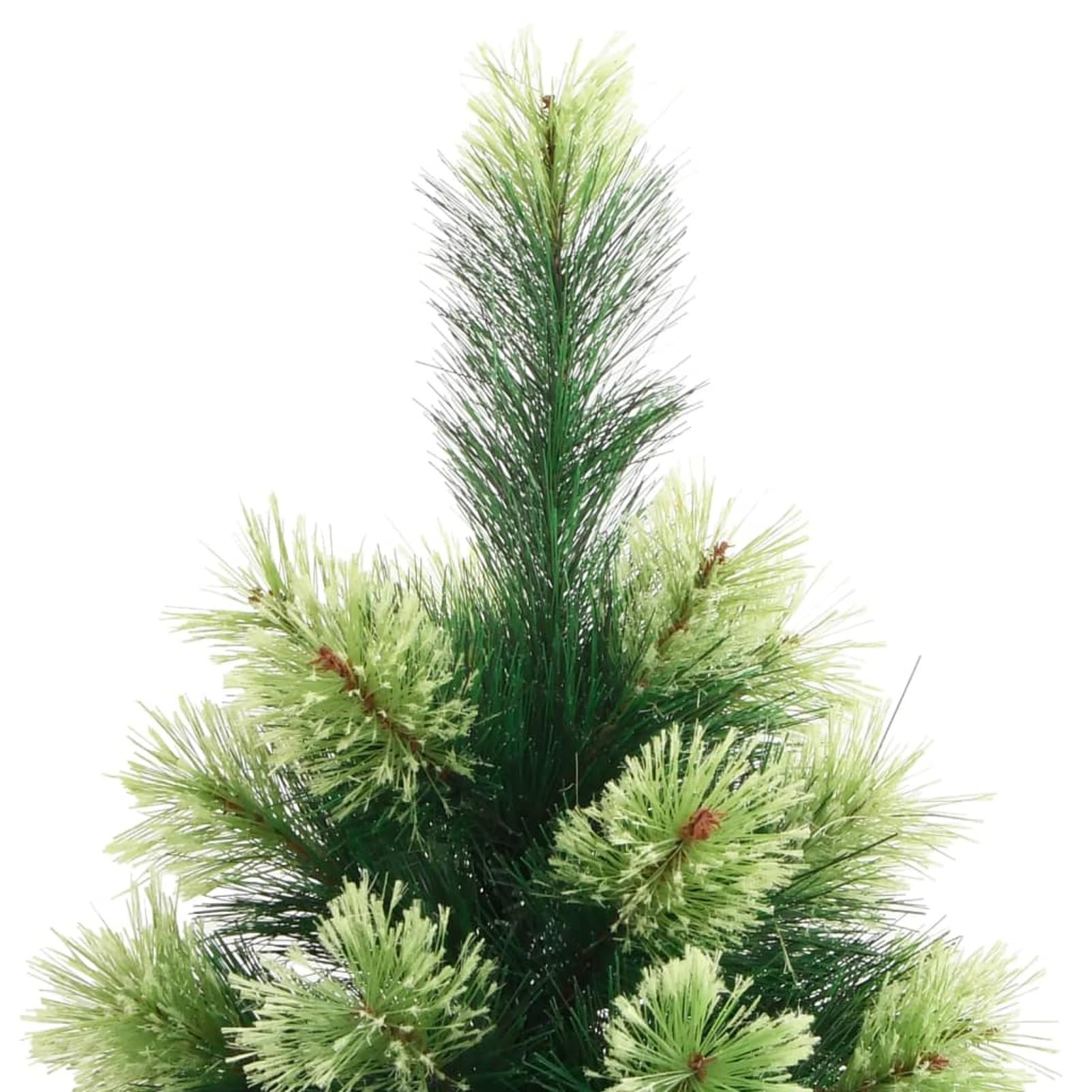 Homgoday Künstlicher Weihnachtsbaum mit Ständer, 150 cm, Tannenbaum mit Metallständer, saisonale Dekoration für drinnen und draußen, Heim- und Gartendekoration