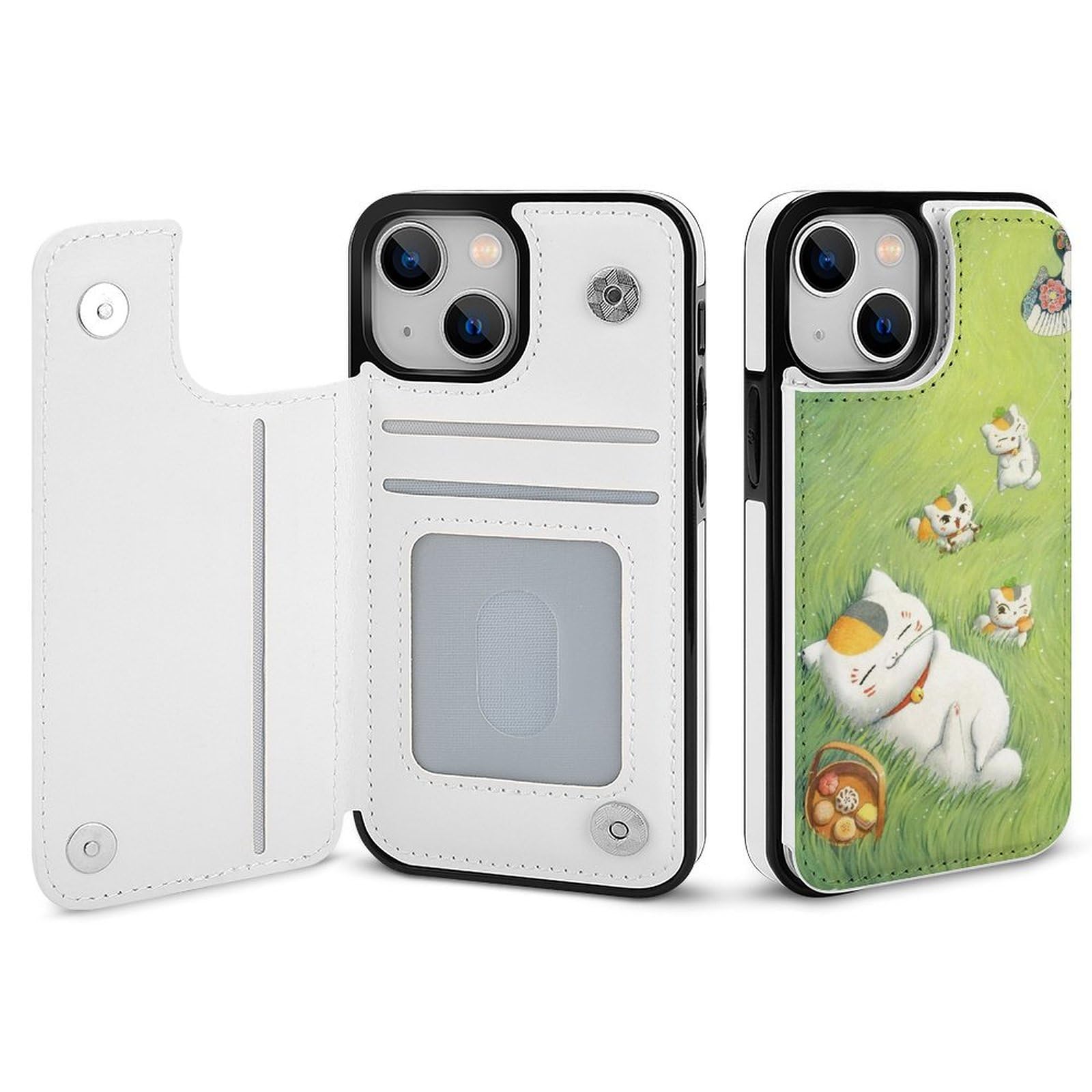 スマホケースにゃんこ専 Amazon.co.jp: iPhone13ケース 夏目友人帳 ニャンコ先生 全機種