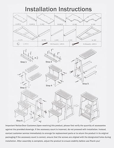 Miniatura 9 de Bidesen Flip N' Step Taburete de madera  pino macizo, antideslizante y plegable, taburete de seguridad para niños para cocina, baño, estante de