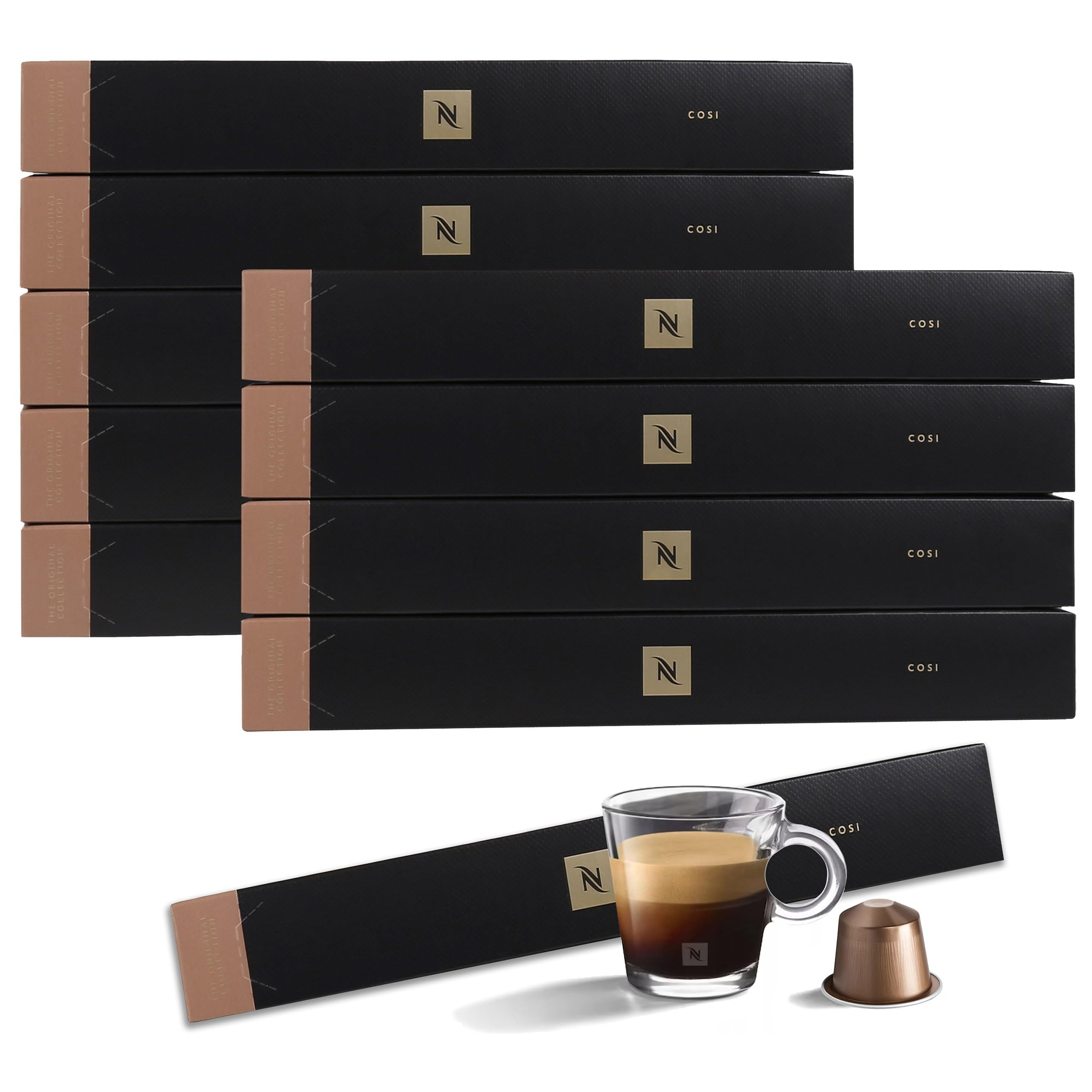 Café en cápsulas aromatizado compatible con Nespresso (100 cápsulas, Cosi)