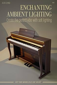 Amazon.com: AKLOT Upright Digital Piano Keyboard: 88-Key