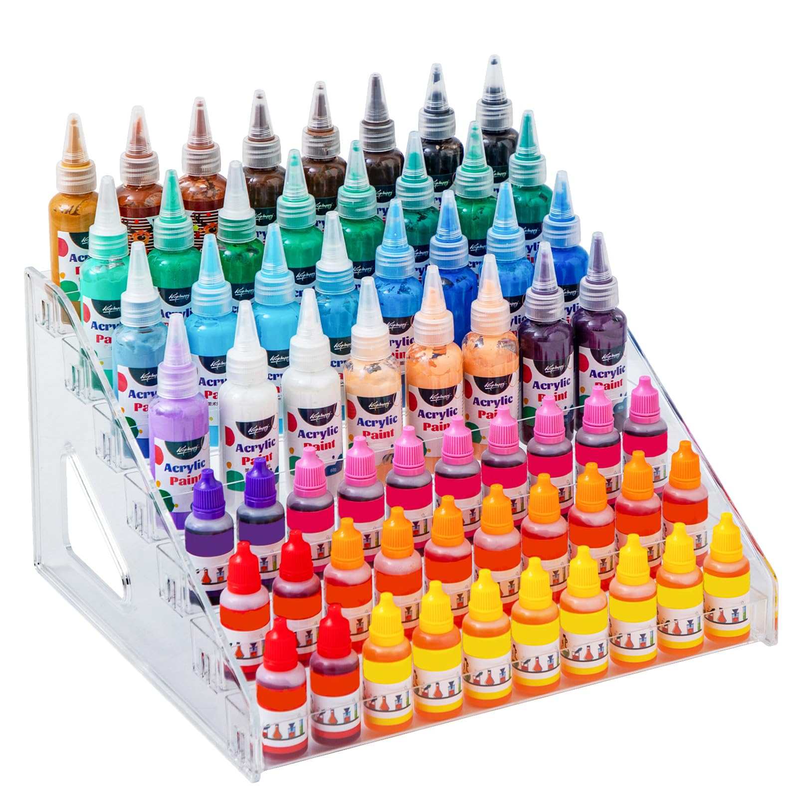 Amazon.com: Acrylic Paint Organizer (7 Tier), Painting