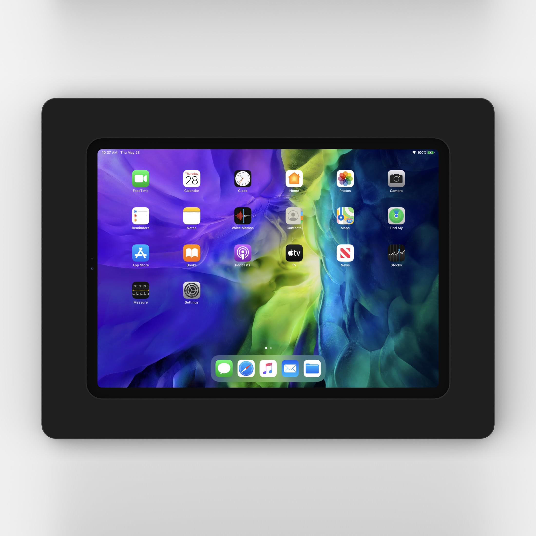VidaMount Black On-Wall Tablet Mount Compatible with iPad Pro 11