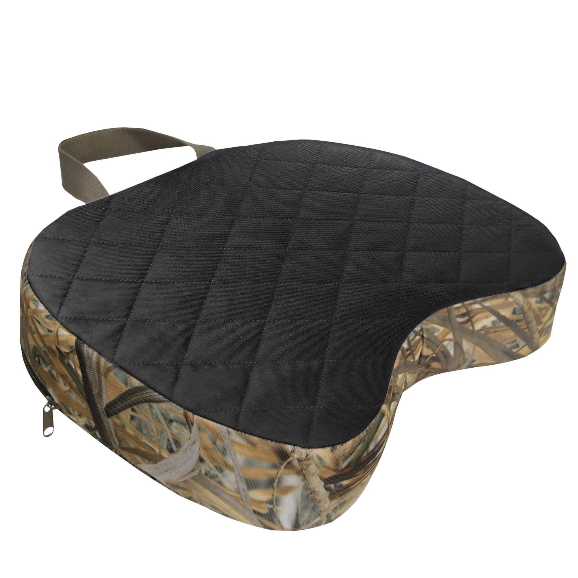 Tragbares Jagd-Sitzkissen, konkaves Design, dickes Stadion-Sitzkissen, schmutzabweisend, leicht, Outdoor-Kissen, für Camping, Jagd, Angeln usw.