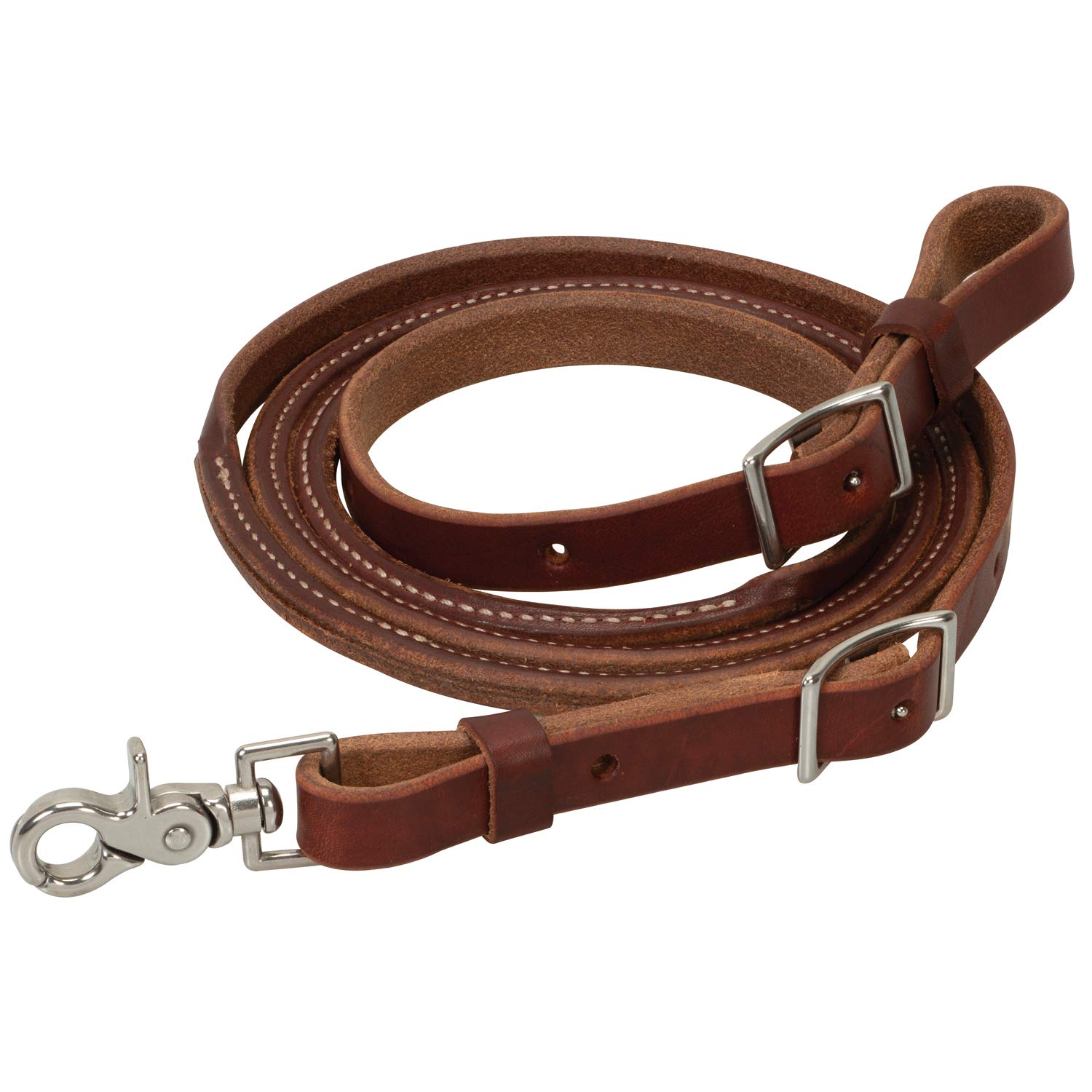 Rênes En Cuir Huilé Lourd Pour Harnais - 5/8 X 8 Pieds - Marque Générique (neuf)