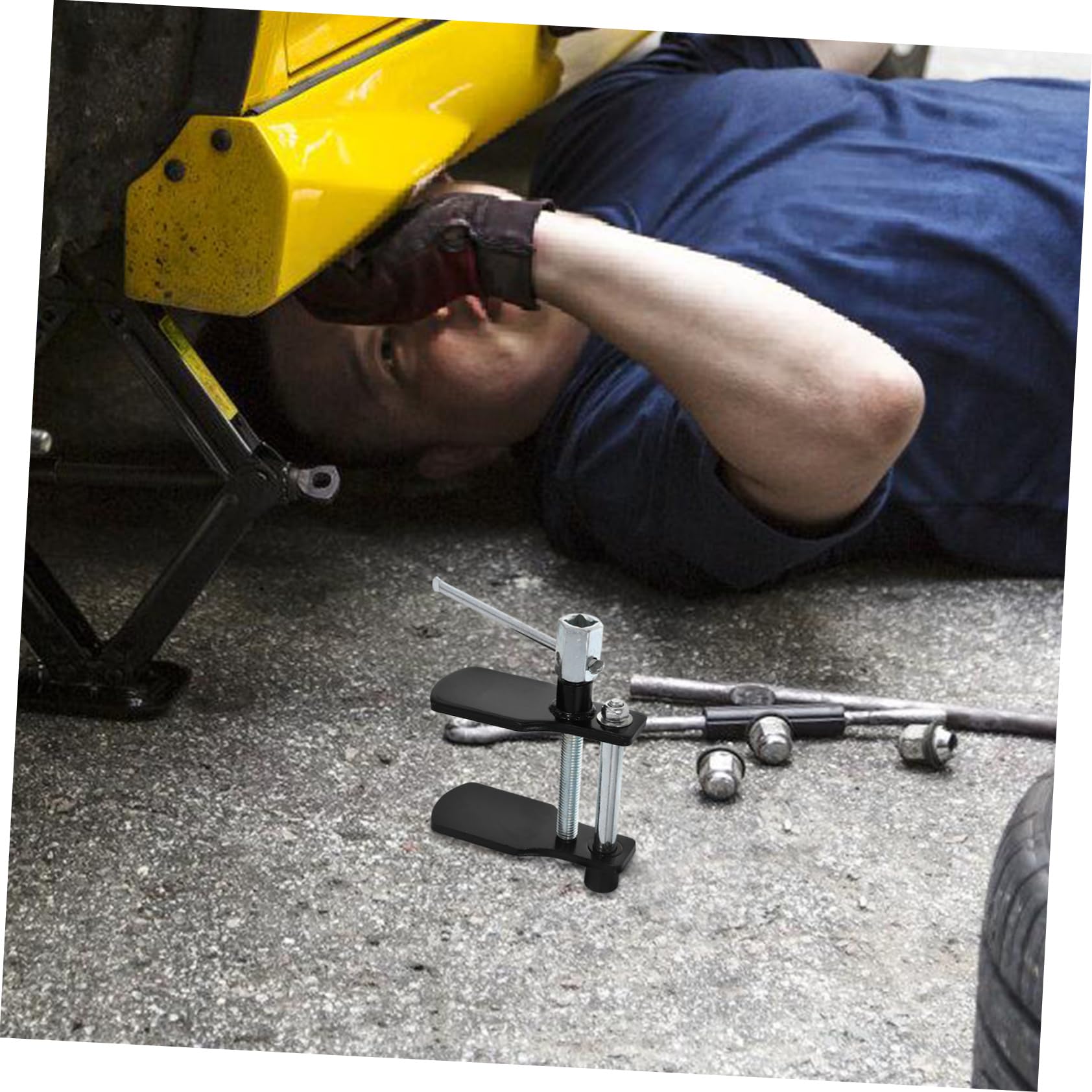 Mikinona Strumento Compressore Piston per Freni Disco Utensile Professionale per Riparazione Pastiglie Freni e Manutenzione Auto Facile da Usare e Resistente per Meccanici e Appassionati di