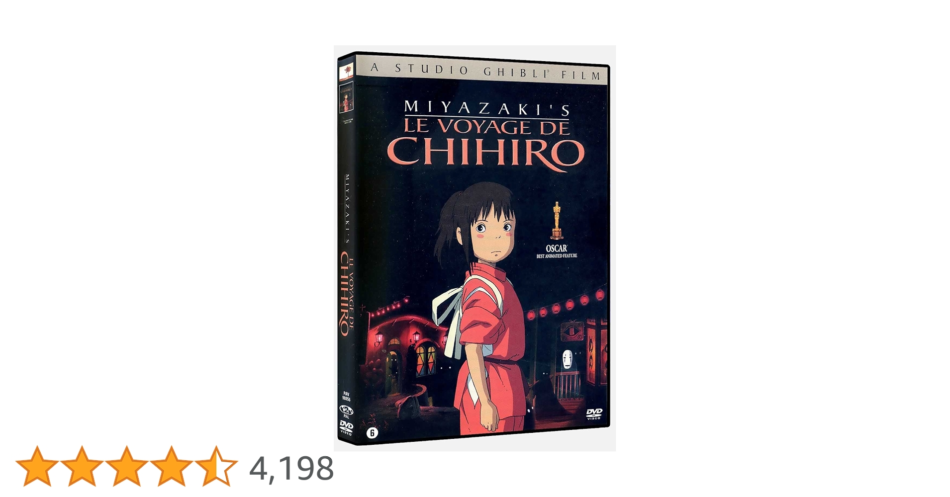 Le Voyage de Chihiro (ハヤオ・ミヤザキ) Amazon.co.jp: Le voyage de Chihiro : DVD