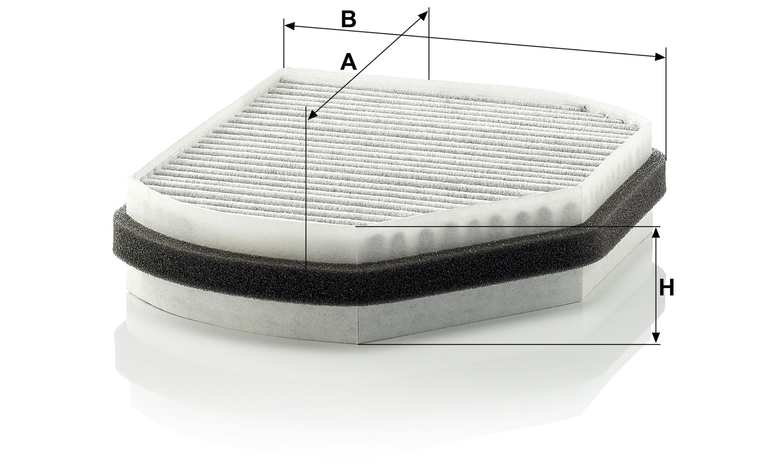 MANN-FILTER CU 2897 Filtre à Air D'Habitacle - Protection Pollen Et Particules Pour Voiture
