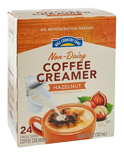 Miniatura 4 de Paquete de 3 tazas de crema de café sin lácteos Hill Country Fare (24 tazas de vainilla francesa24 avellanas24 originales) en total 72 --- no