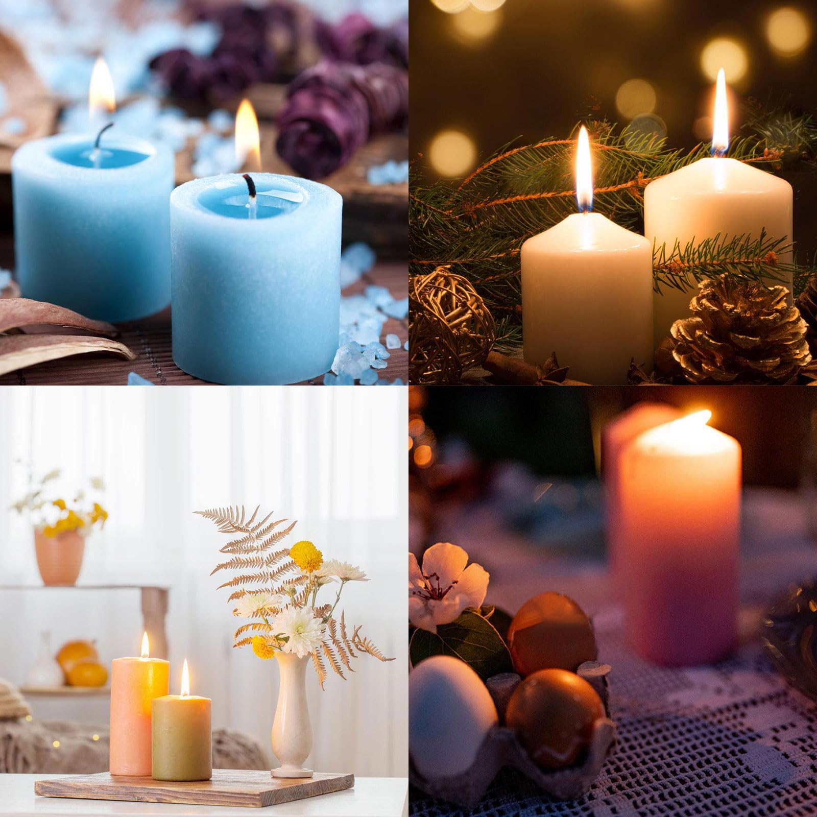 cera per candele professionali-paraffina e stearina