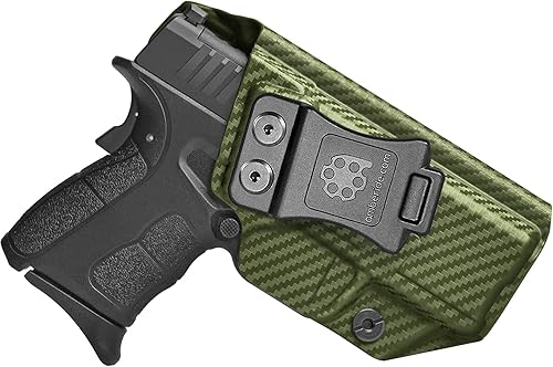 Miniatura 10 de Amberide IWB & OWB KYDEX Funda Ajuste Springfield XD-S 3.3 "y XD-S MOD.2 3.3" Pistola, cintura interior oculto transporte, inclinación ajustable y
