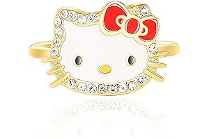 Sanrio Jewelry | Girls Hello Kitty 18KT Signature Bow Ring | Gold...