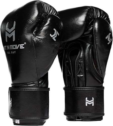 HIT N MOVE Guantes de boxeo All Day Pro Balance con velcro