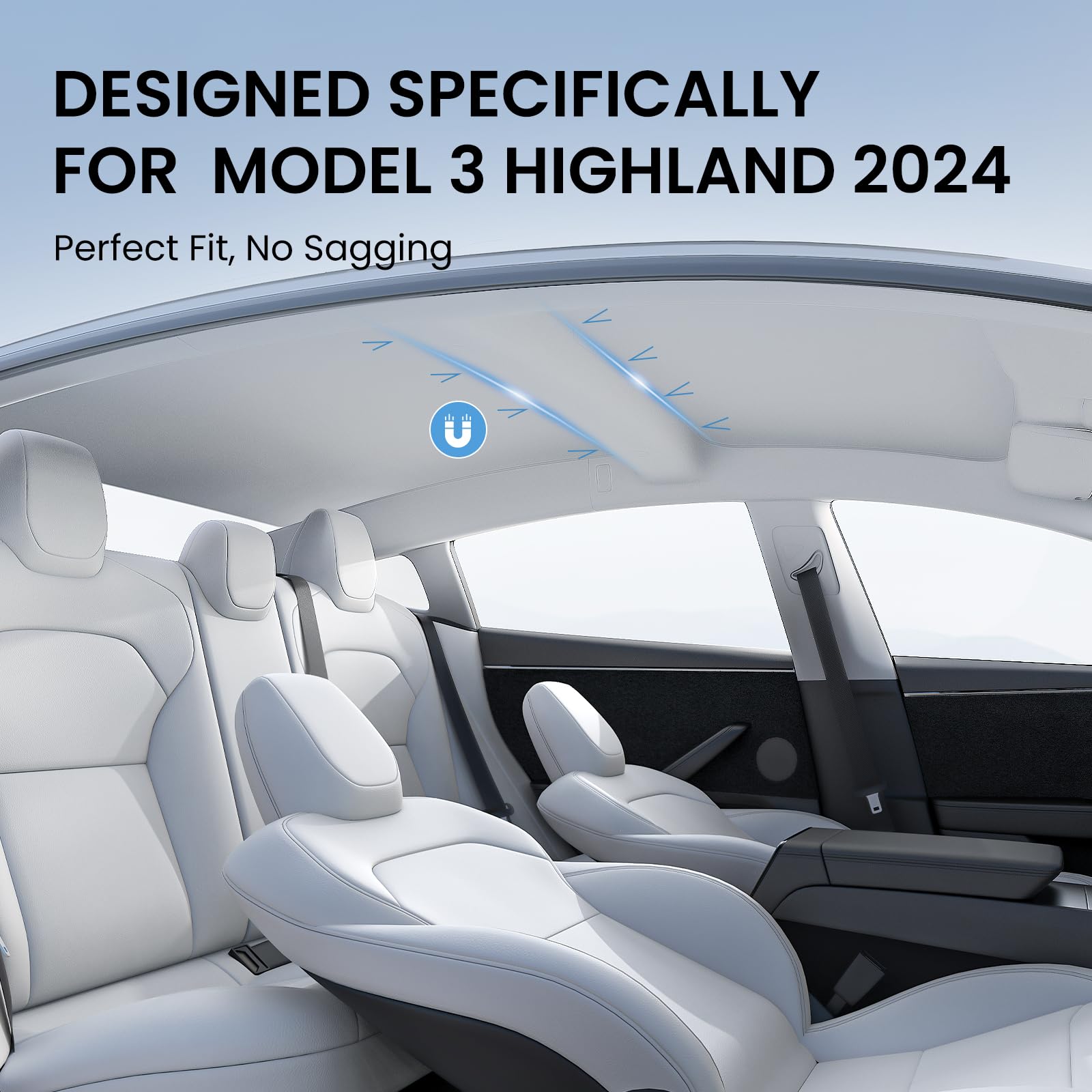 Amazon.co.jp: YONZEE サンシェードルーフ Tesla 2025-2024 Model 3