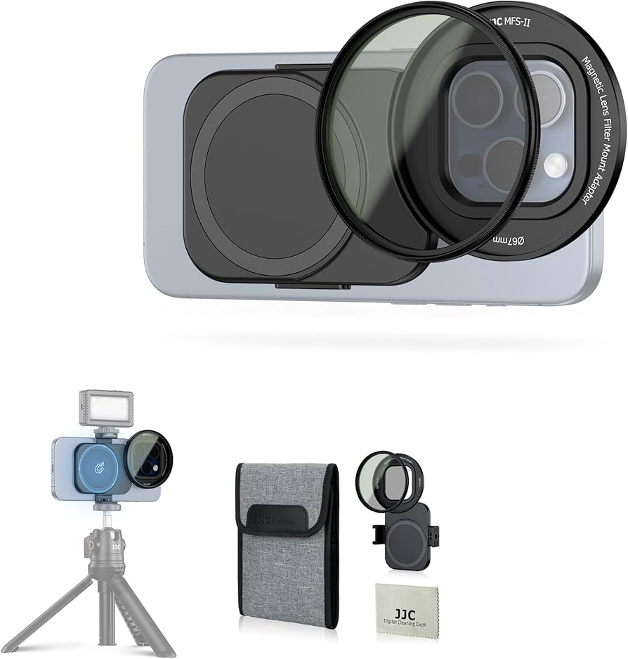 Amazon.com: JJC 67mm CPL Filter for iPhone, Magnetic