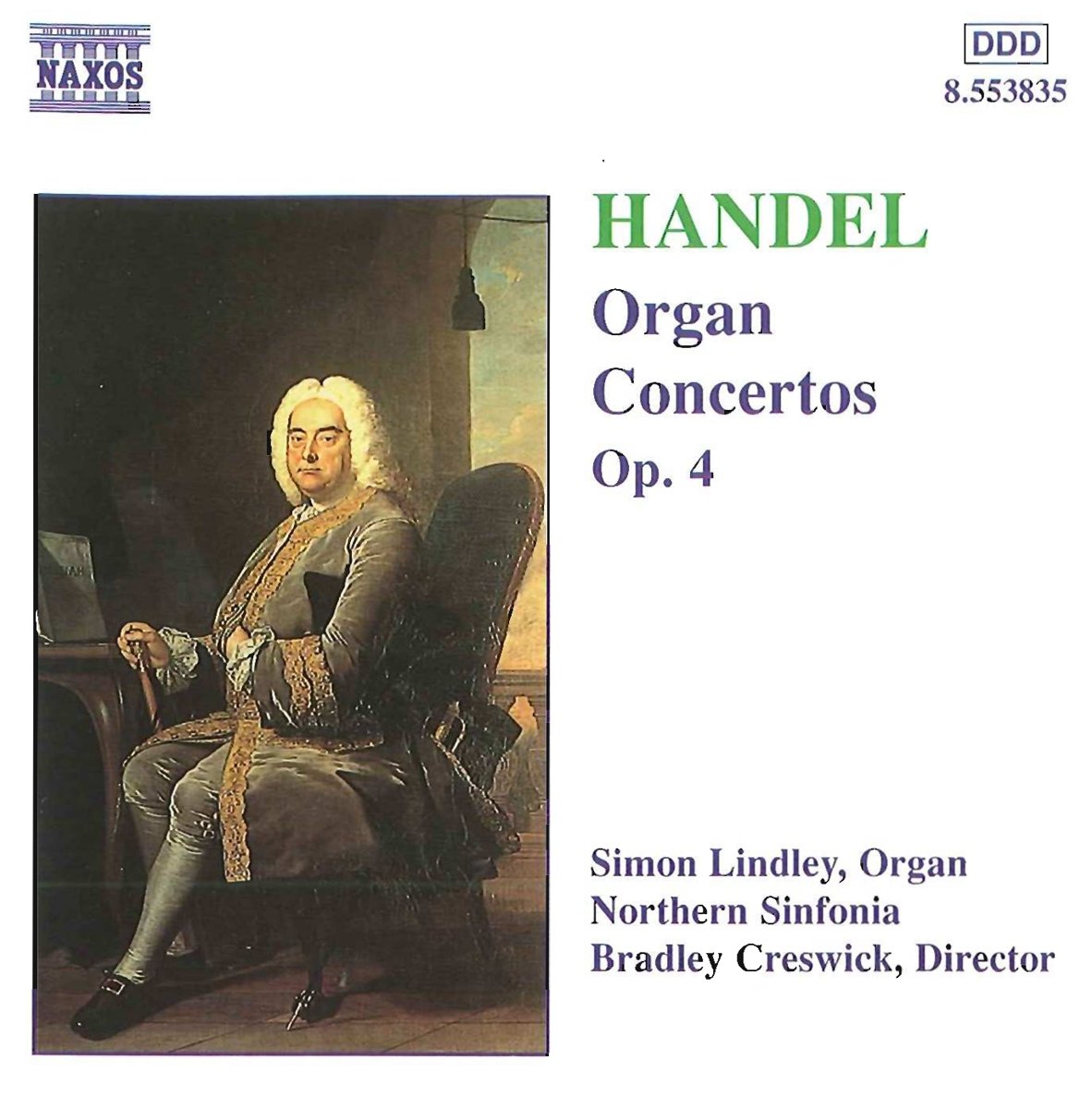 HANDEL: Organ Concertos, Op. 4, Nos. 1-6