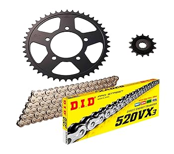 Amazon | D.I.D(大同工業) F/Rスプロケット 3点交換キット DS