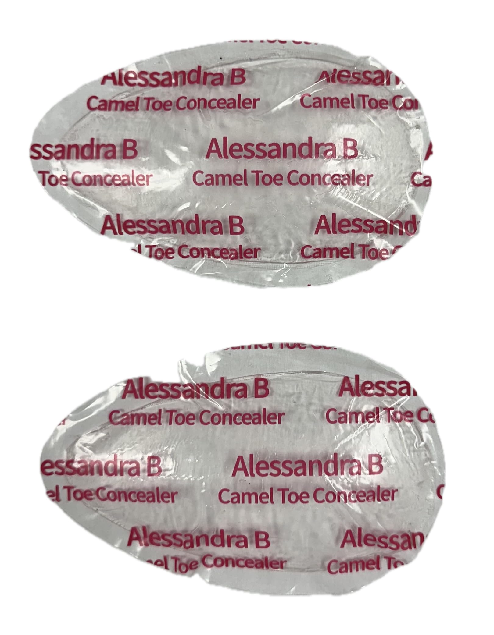 Alessandra B 2-Pack Camel Toe Concealer - Adhere to your Underwear or Swimwear to Hide Camel Toe