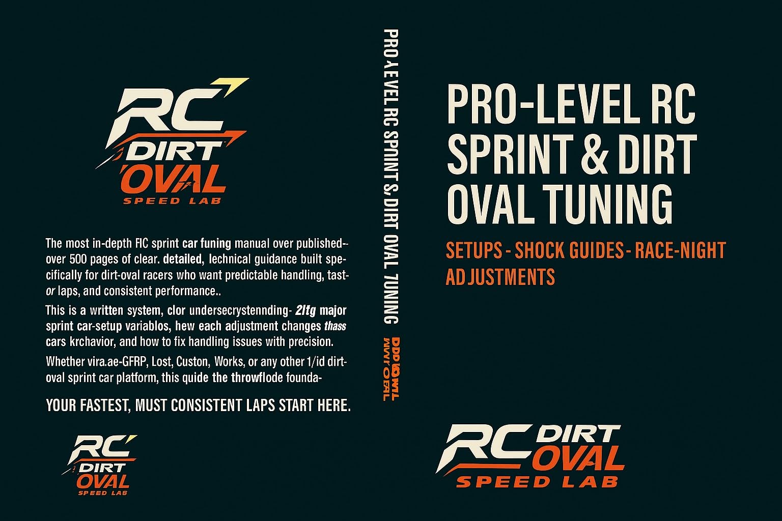 RC Dirt Oval Speed Lab – Sprint Car Tuning Guide: Pro-Level RC Sprint Car & Dirt Oval Tuning for GFRP, Losi, Custom Works & More