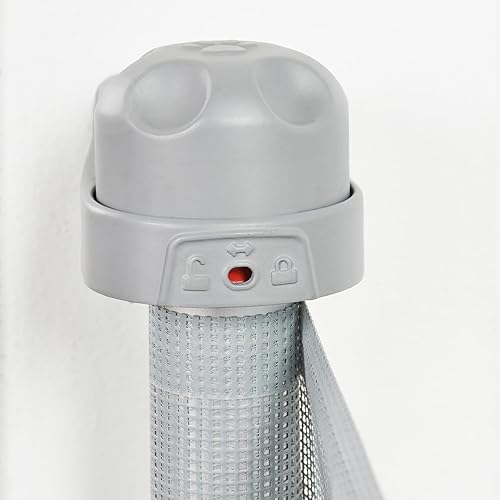 Miniatura 7 de Carlson - Puerta retráctil extra ancha para mascotas, se expande hasta 50 pulgadas de ancho, fácil de instalar, incluye plantilla de instalación,