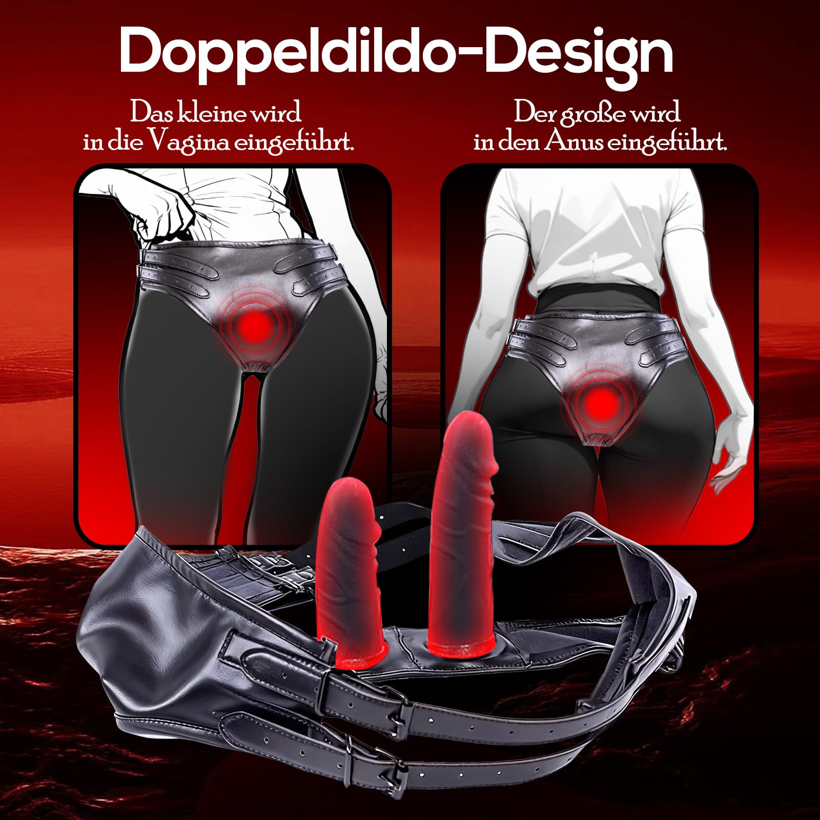 Culotte en Latex avec gode Anal, Ceinture de chasteté, Ceinture, Culotte, Pantalon gode, Culotte Plug, pour Femmes, Couples, Femme