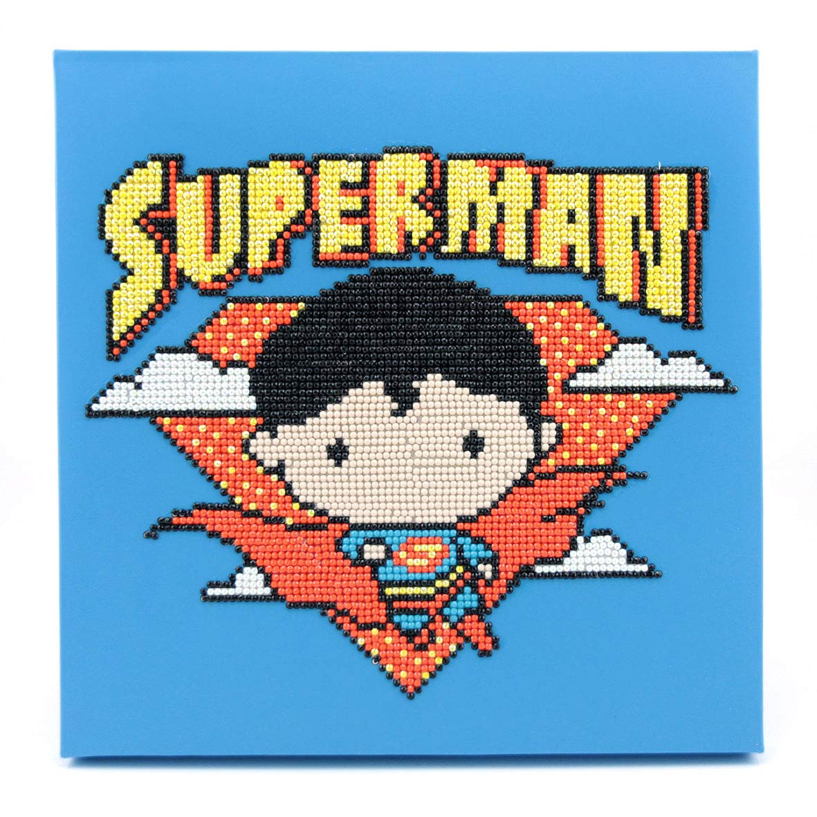 Diamond Dotz Superman DC Diamond Painting Kits for Adults - Diamond Art Kits a Relaxing Creative Craft Kit with Dotz Gems 11" x 11"