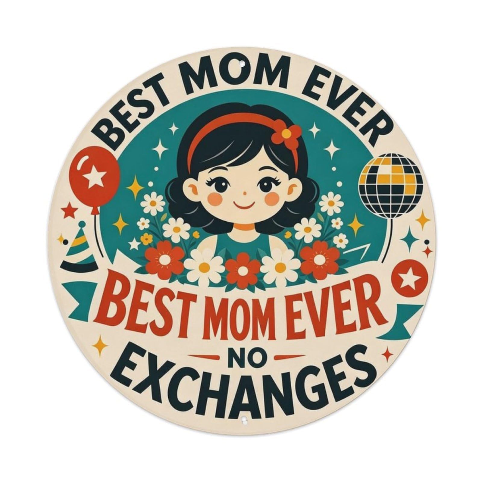 Vintage Mother's Day Metal Tin Sign Plaque