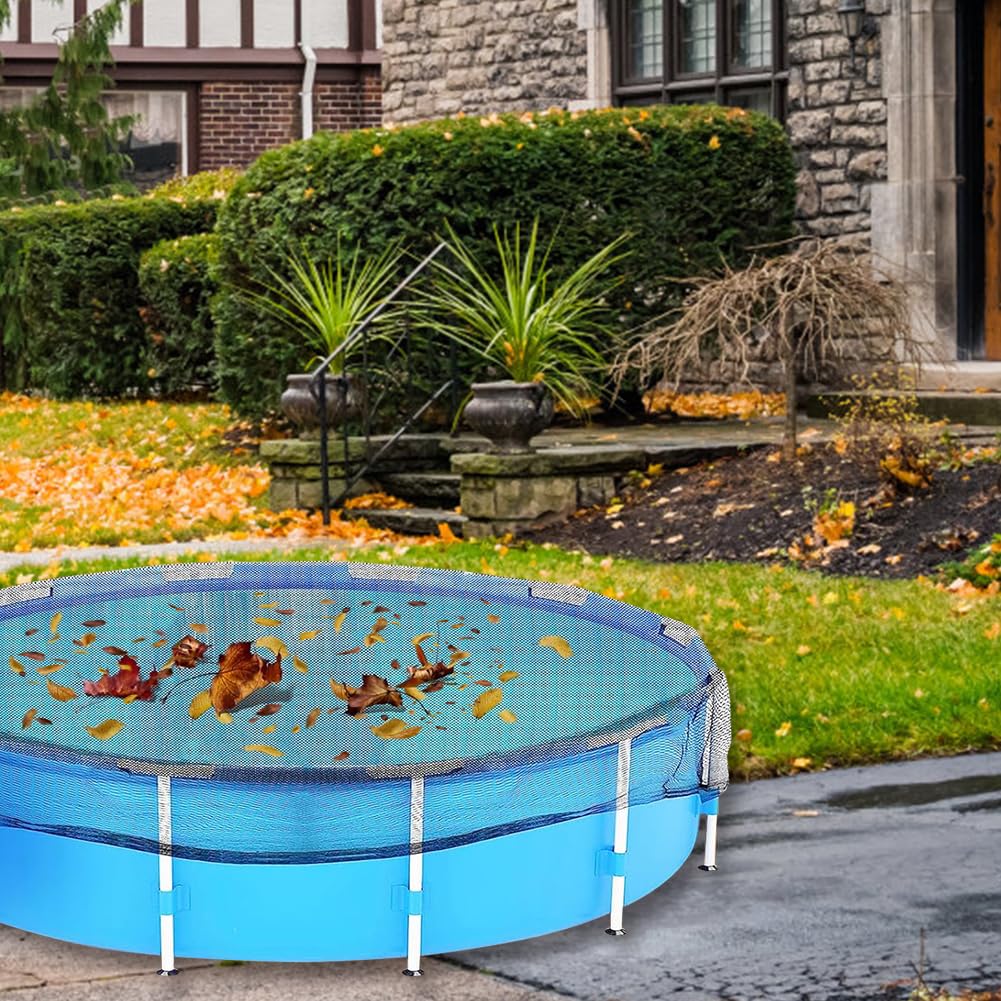 Poolabdeckung Rechteckig - Feinmaschig & Winterfest